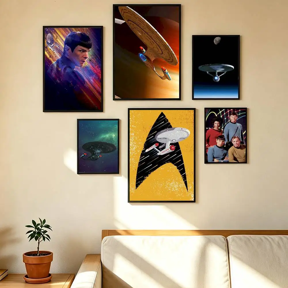TV S-Star T-Trek Cool Poster Waterproof Wall Art Sticker For Bar Living Room Vintage Decor High Quality Print Gift