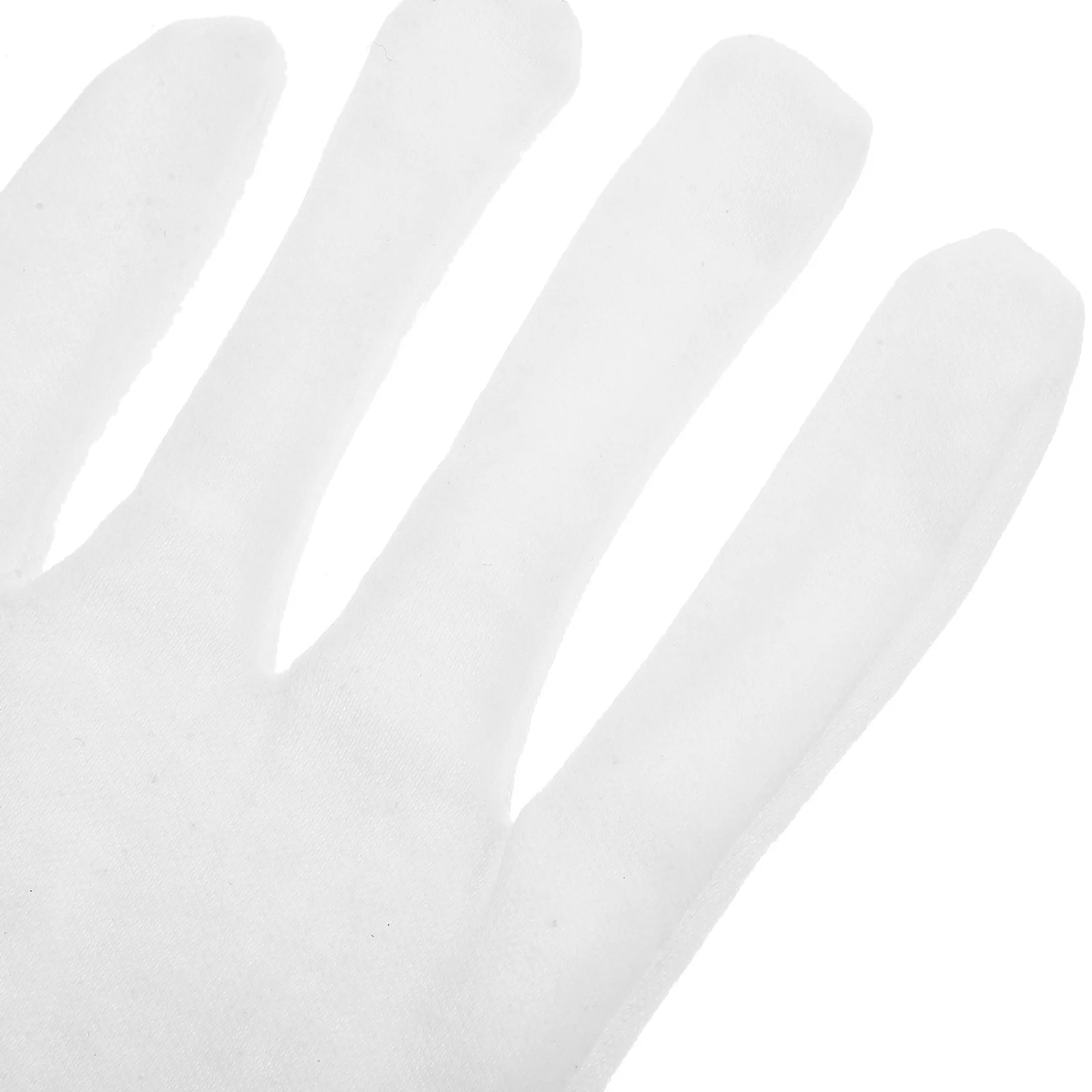 

2pcs White Cotton Work Gloves Labor Protection Non slip Waterproof Gardening Outdoor Sports Large Size Heavy Duty
