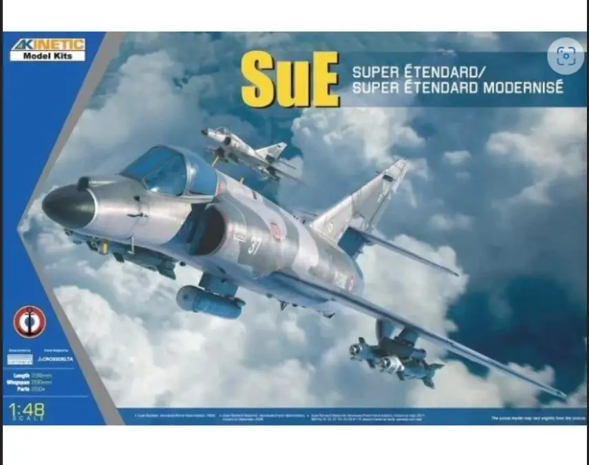 Kinetic K48140 1/48 Scale SuE Super Étendard/Super Étendard Modernise