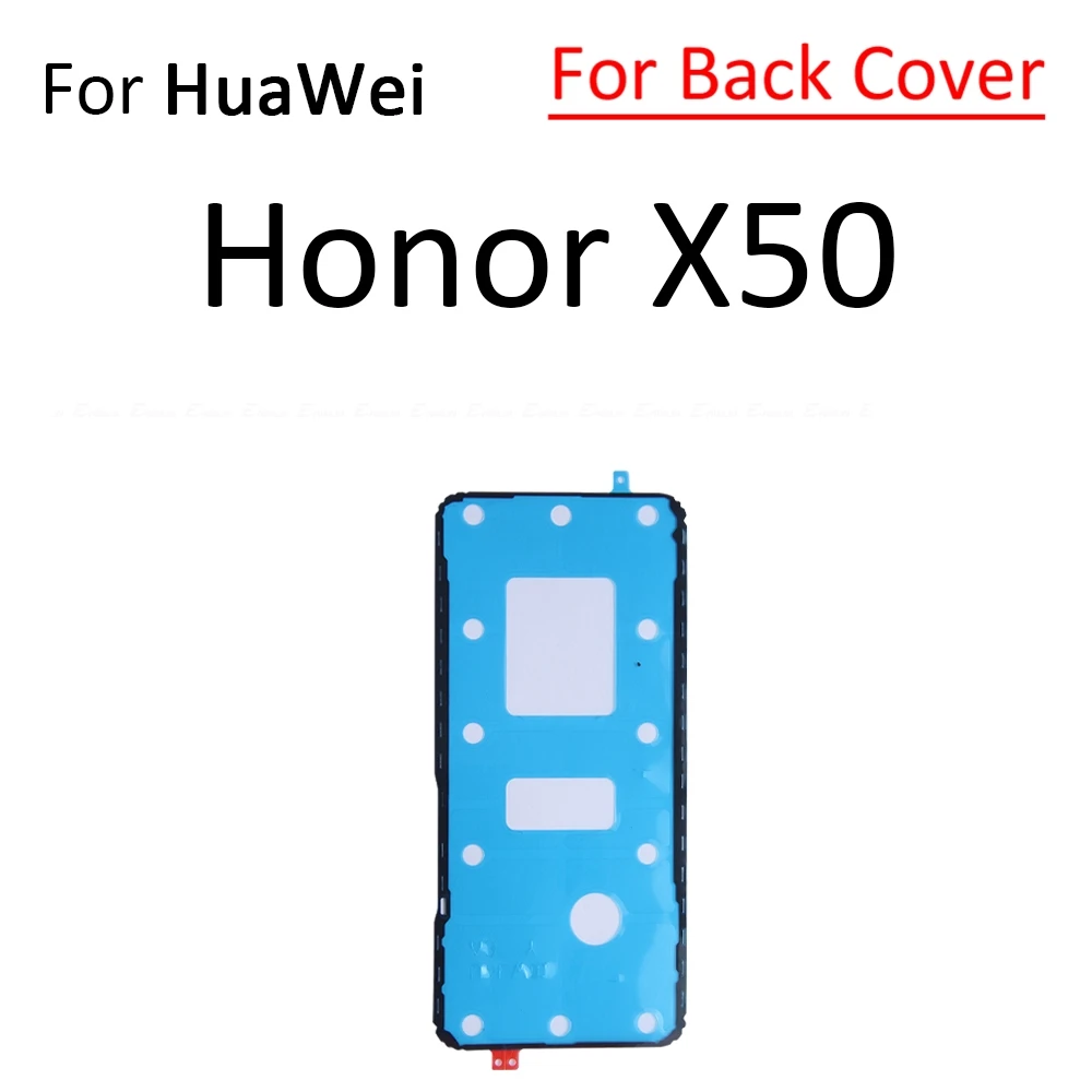 Back Cover Front LCD Display Screen Sticker Adhesive Rear Glue Tape Parts For HuaWei Honor X50 X50i X60 Pro Plus GT
