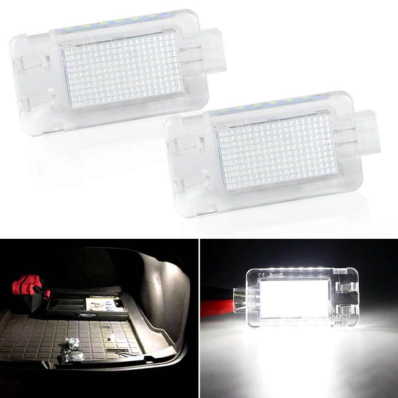 2PCS LED Trunk Lamp For Volvo S60 XC90 V70 V50 S40 S80 C30 XC70 C70 Car Luggage Compartment Light 30754448 9151431