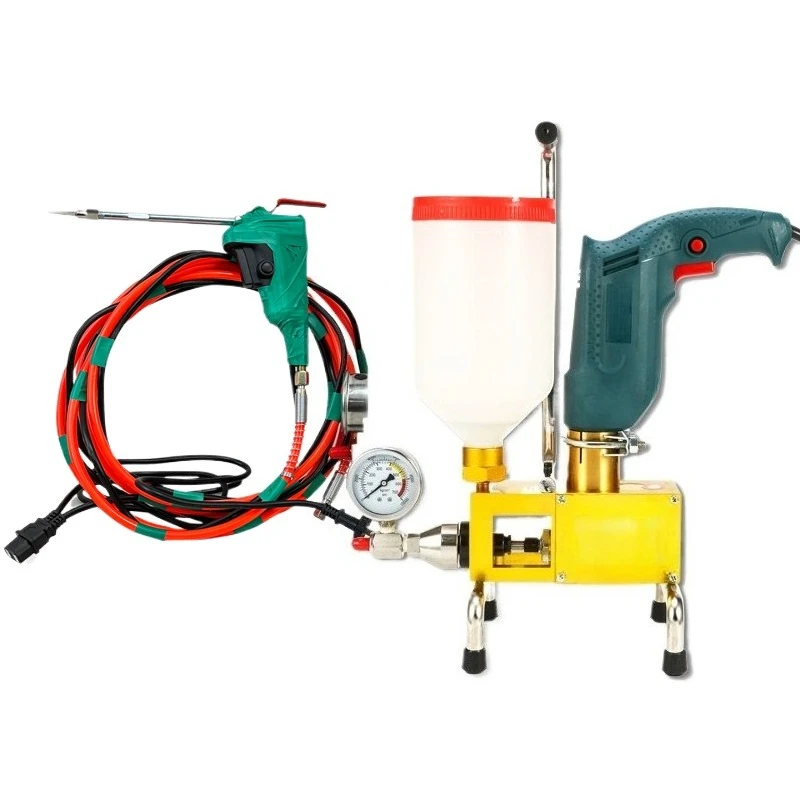 Tile Hollow Drum High Pressure Grouting Machine Stone Floor Filling Wall Repair Glue Injection Tool