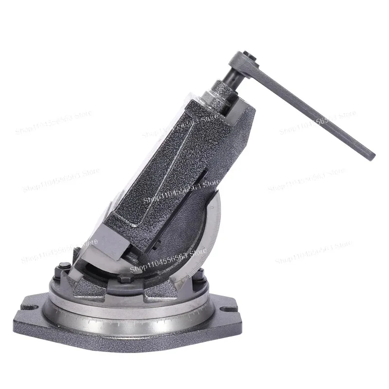 Tilting Angle Fixed Flat Mouth Universal Vice 360 Degree Rotation Precision Taper Vice 4 Inch