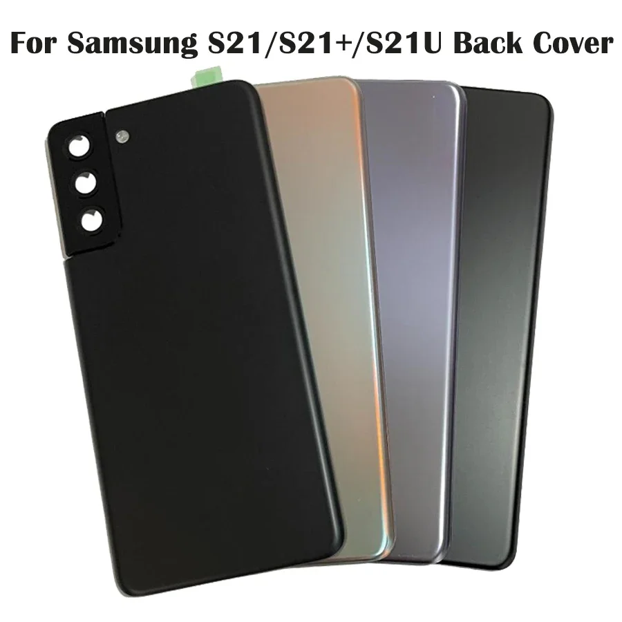 S21 Ultra Back Glass For Samsung Galaxy S21 S21 Plus Battery Cover Rear Door Glass For Samsung S21 Ultra Housing Glass Panel