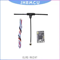 JHEMCU ExpressLRS RX24T 2.4G ELRS Radio Nano Long Range Receiver for FPV Racing Freestyle Long Range Drones DIY Parts LR4 LR5