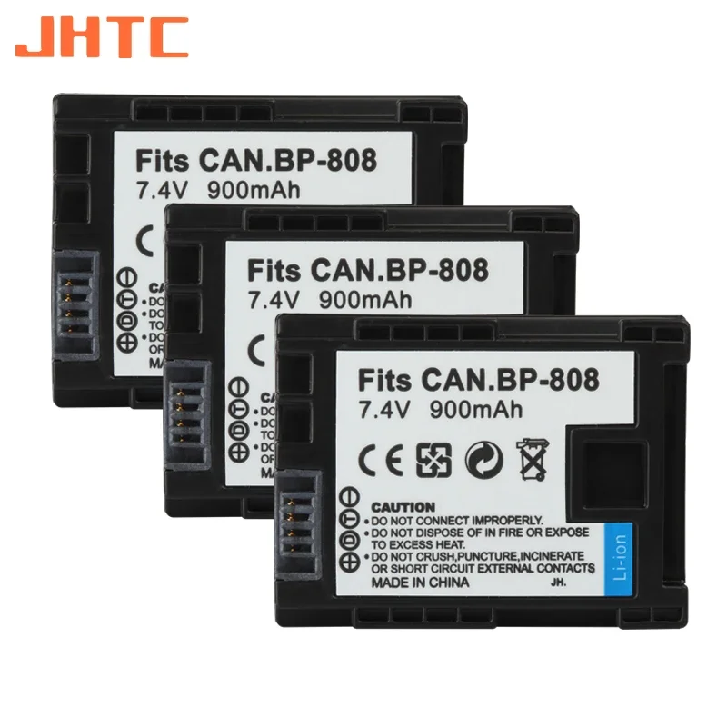 

BP-808 BP-809 BP-819 BP-827 BP808 BP 808 Battery 900mAh for Canon FS300 FS100 XA10 VIXIA HG20 HF21 HF S11 HF S10 HF11 Camera