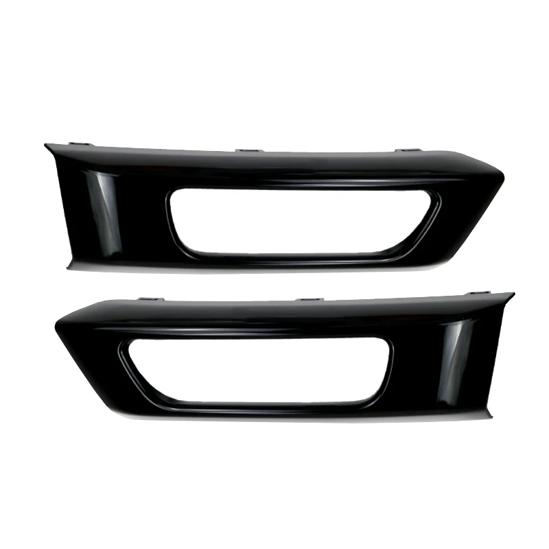 

Pair Left Right Front Bumper Fog Light Cover Bezel Frame Case LR045049 Fit for Land Rover Range Rover Sport L494 2014-2017 Black