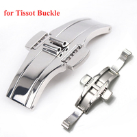 3/4.5/6mm Watch Buckle Part for Tissot T1853 T035617 T035439 Butterfly Button Strap Buckle Metal Clasp 15/17/19/21/22/23/25/27mm