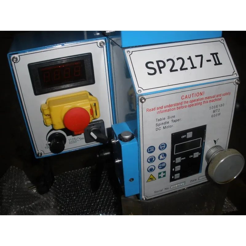 

China Vertical Drilling And Milling Machine SP2217-II Mini Universal Milling Machine Small Micro Metal Drill Mill Machine