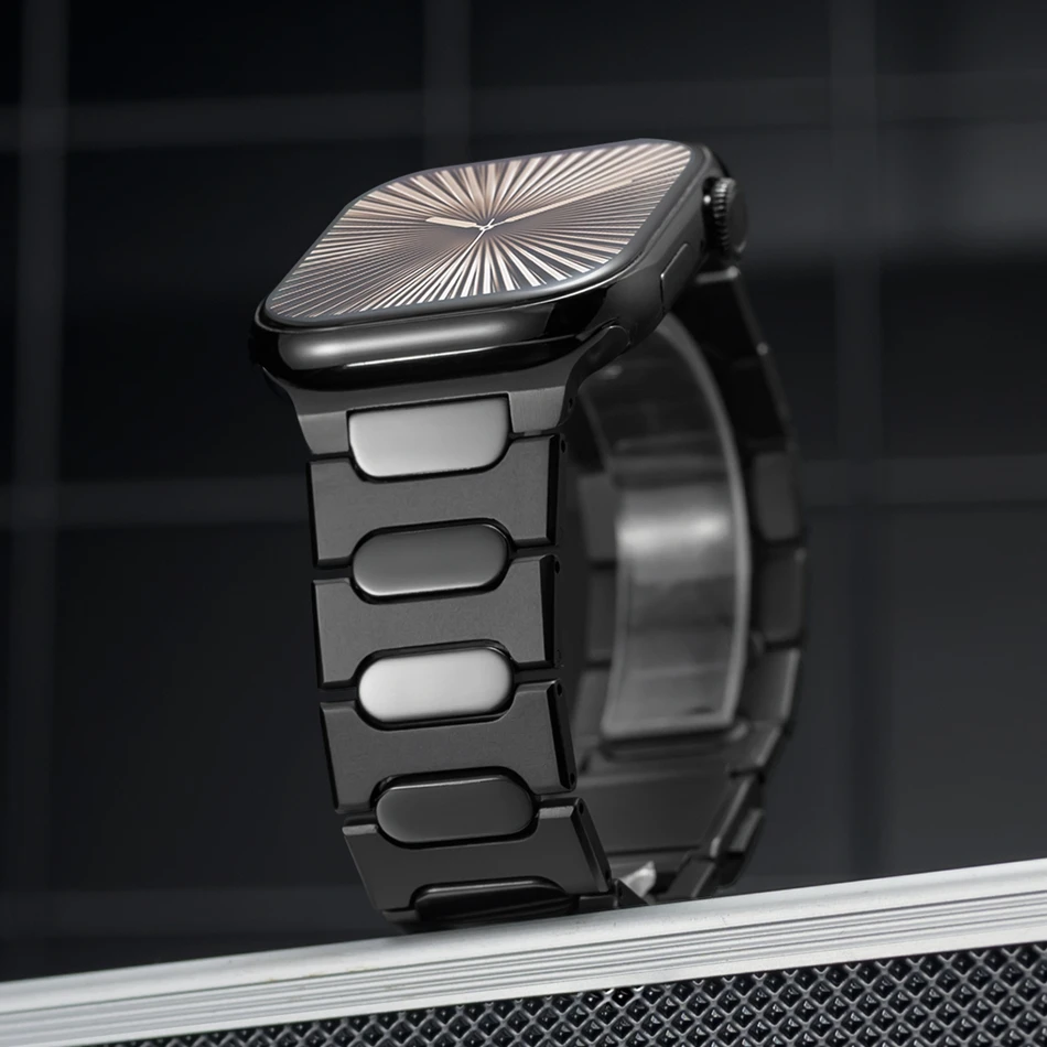Titan-Uhrenarmband für Apple Watch Series 11/10/9/8/7/6/5/SE/Ultra 3 2 mit Magnetverschluss für iWatch 49/46/45/44/42mm – Detail 7