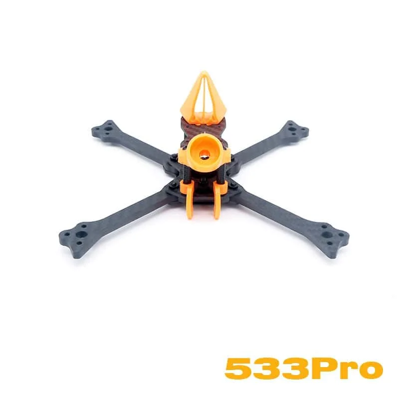 

FIVE33 Lite 533PRO 5 Inch Carbon Fiber FPV Racing Drone Frame Kit for 16*16mm(M3) Motor Lightweight & Durable Switchback