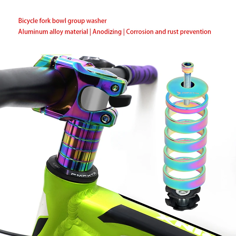 

Легкие проставки для велосипедной гарнитуры 28,6 мм — алюминий с ЧПУ для обновления MTB и шоссейного велосипеда