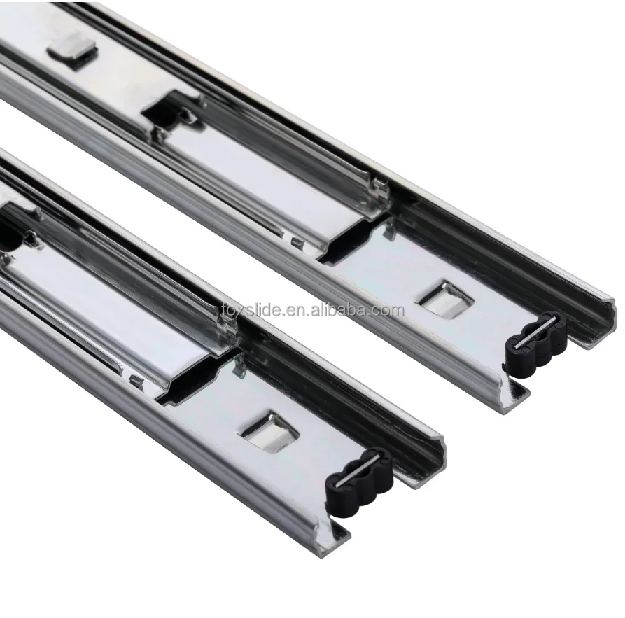 oxslide ball bearing heavy duty 4wd drawer slide rail for ATM kiosk 1650mm