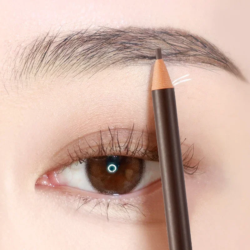 1PC Waterproof Eyebrow Pencil Natural Long Lasting Black Brown Eye Brow Pencil Cosmetic Eyebrows Makeup Eyebrow Tattoo Tint Pen