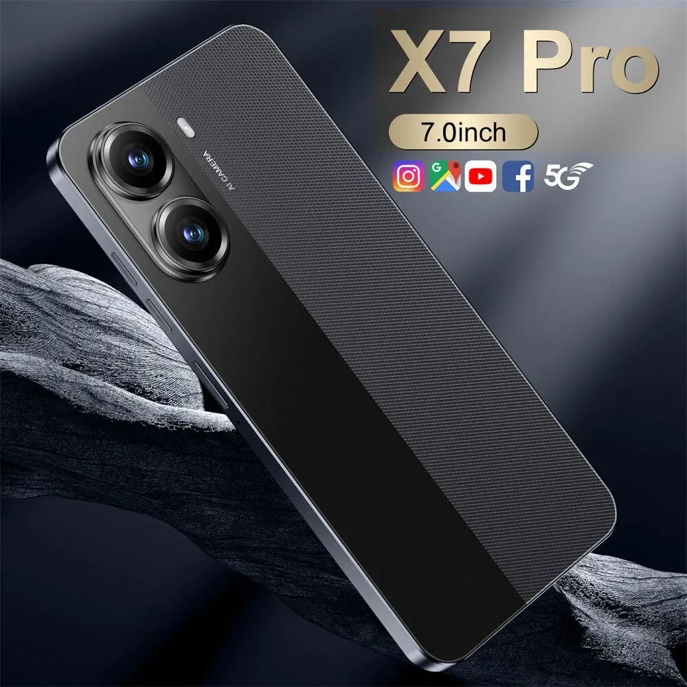 

Brand NEW X7 Pro 7.0 inch Global Edition Original Smart Dual Card 16GB+1TB Android 6800mAh Battery Facial Recognition Function