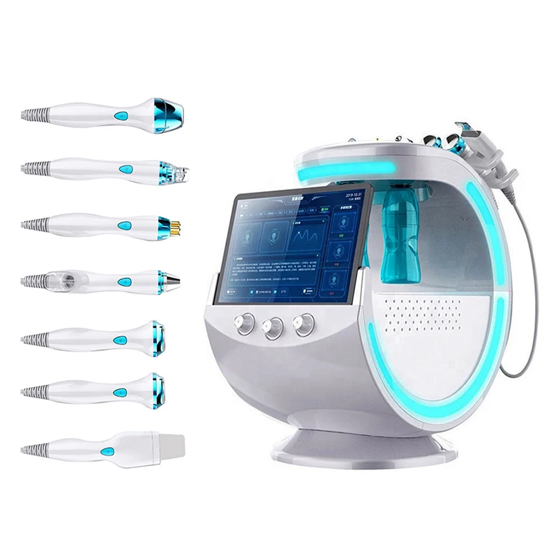 Smart Ice Blue Beauty Salon Small Bubble Beauty Instrument Oxygen and Water Injection Instrument