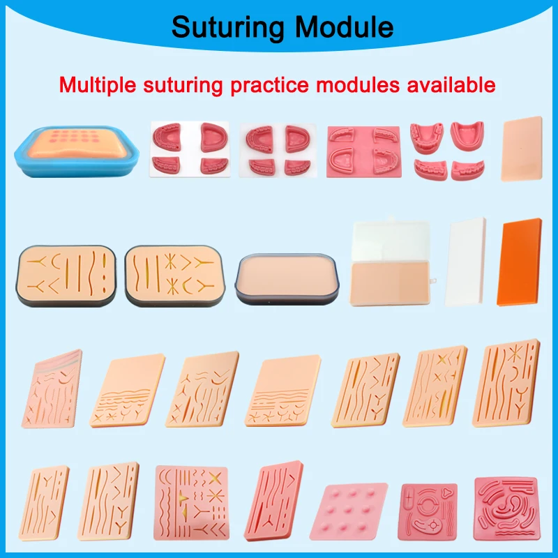 

Medical Suture Practice Model Skin Wound Laparoscopic Simulator Practice Module Surgical Suture Pad for Practice Exercises