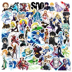 50pcs Sword Art Online Series Graffiti Stickers Suitable for Helmets Desktop Wall Decoration DIY Sticker Pack Wholesale