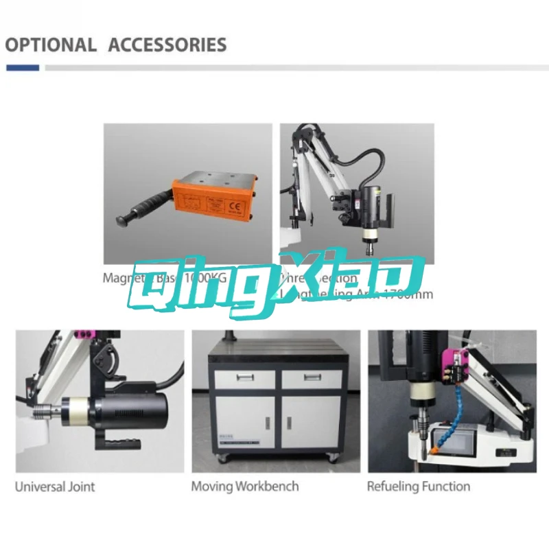 Auto Tapping Threading Drilling Machine Electric Type For Cast Iron Stainless Steel High Precision In Metal Processing Equipment view 6