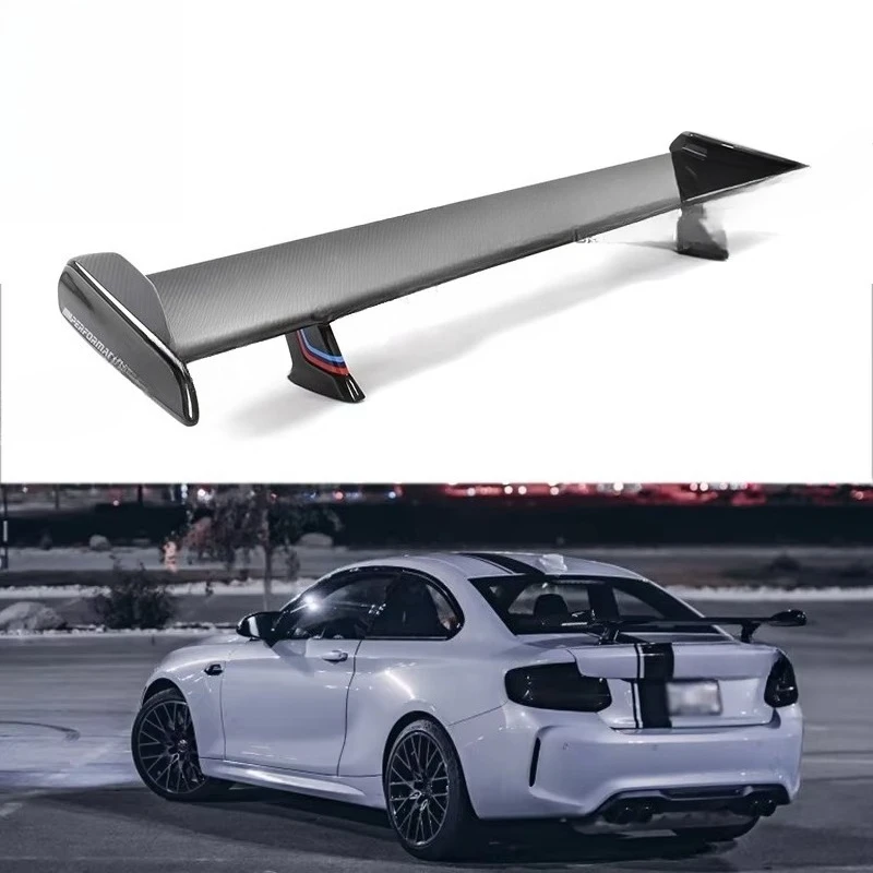 

2015 Year up F87 M2 MP Style DRY Carbon Fiber Body Prats Rear Spoiler for F22 F87 Upgrade MP Style Rear Wing