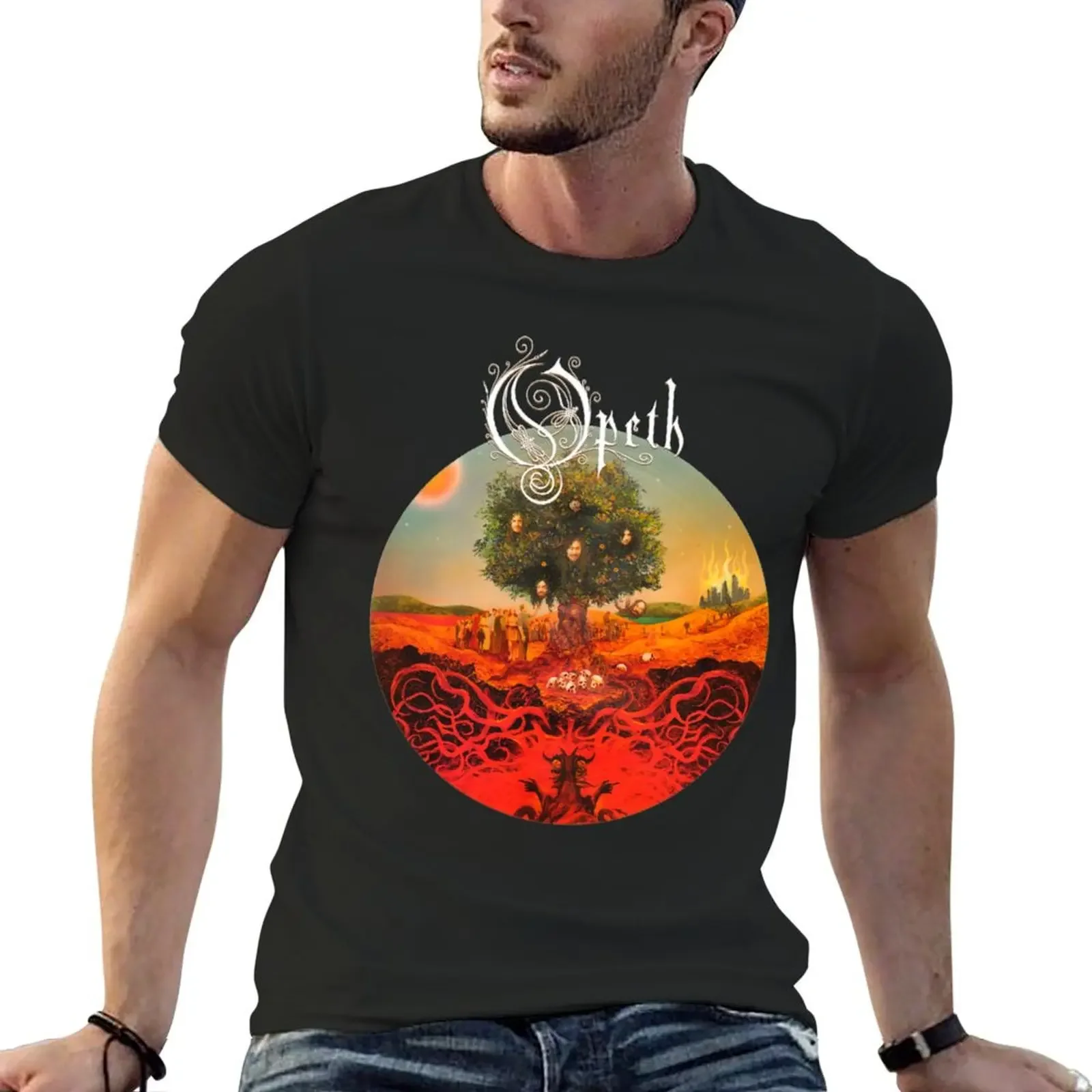 

Heritage - Pêth art work (Dark colors) T-Shirt cotton graphic tees anime t shirts customs vintage clothing for men