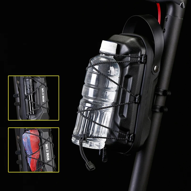 WILD MAN Electric Scooter EVA Hard Shell Hanging Bag Front Fast Disassembly For Folding