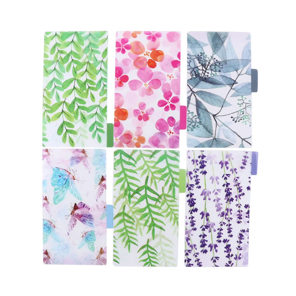 

Supplies 6-Ring Binder Notepads A5 A6 DIY Accessory Binder Index Dividers Spiral Notebook Inner Page Separator Page Loose Leaf