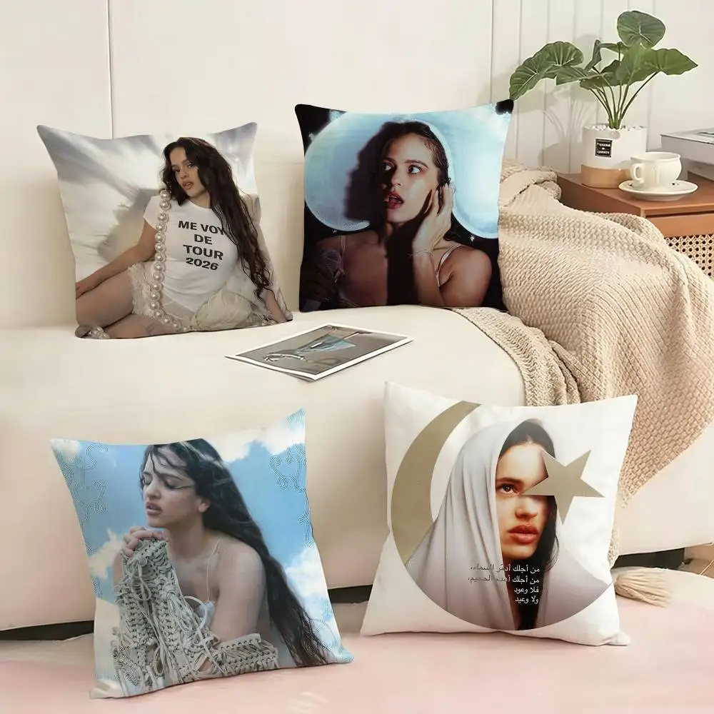 Singer R-ROSALIA L-LUX  Pillow Case Square Double-Sided Sofa Cushion Cover Bedroom Bedside Pillow Gift
