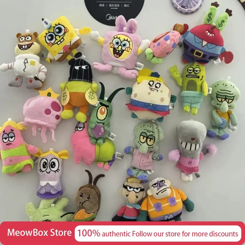 

Оригинальный брелок-сюрприз X11 Bikini Bottom Day Trip Series: коллекционная аниме-фигурка, серия Mystery Box