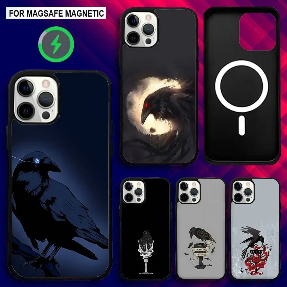 

S-Six Of C-Crows Phone Case For iPhone 17,16,15,14,13,12,11,Pro,Max,Plus,Mini,SE4,E Magnetic Magsafe Wireless Charging