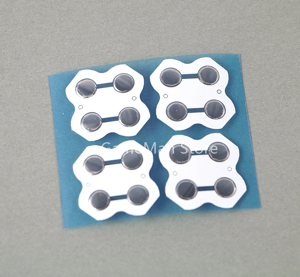 2 шт. ABXY Key D-Pad металлические купольные кнопки для печатной платы для коммутатора Nintendo проводящая пленка