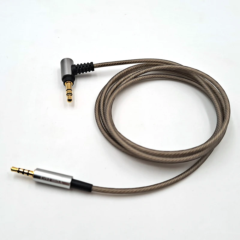 ل AKG JBL دينون Sennheiser الإبداعية LIVE2 Y50 Y55 E50 D340 D320 PXC550 سماعة استبدال 3.5 مللي متر إلى 2.5 مللي متر كابل مطلي بالفضة