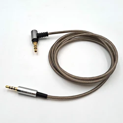 For AKG JBL DENON Sennheiser Creative LIVE2 Y50 Y55 E50 D340 D320 PXC550 Earphone Replaceable 3.5mm to 2.5mm Silver Plated Cable