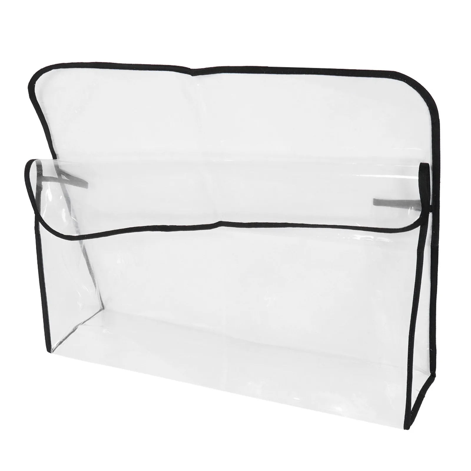 Transparent Hair Salon Chair Backrest Cover Waterproof Clear Protective Slipcover for Beauty Salon Barbershop Spa