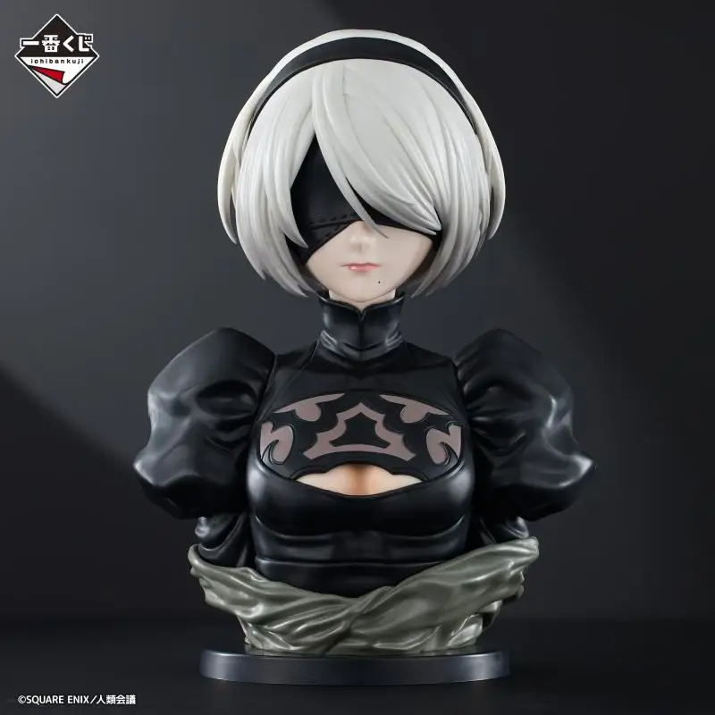 In Stock Bandai Ichiban Kuji NieR:Automata Ver1.1a 2B ArtScale Figure 20cm Anime Action Model Collectible Toys Gift