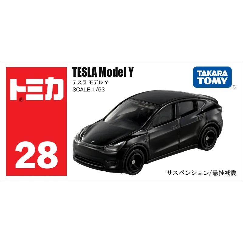 

TAKARA TOMY Model Car Toys for Boys Simulation Alloy Gifts Tomica TESLA Model Y Sports Car Toy 1/65