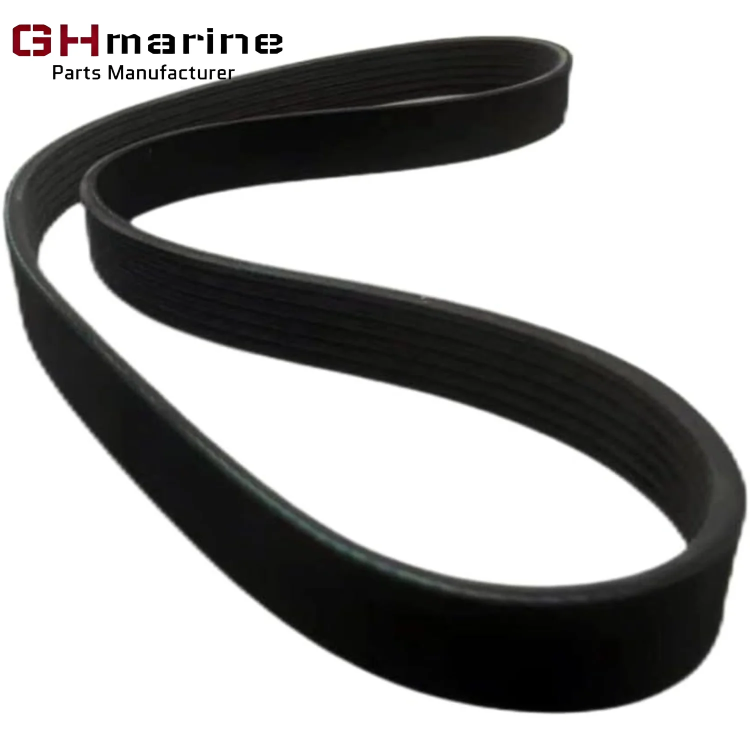 Alternator Drive Belt 57-880566Q14 Compatible with Mercury Mercruiser Verado 135HP to 225 250 275 400HP Outboard Motors