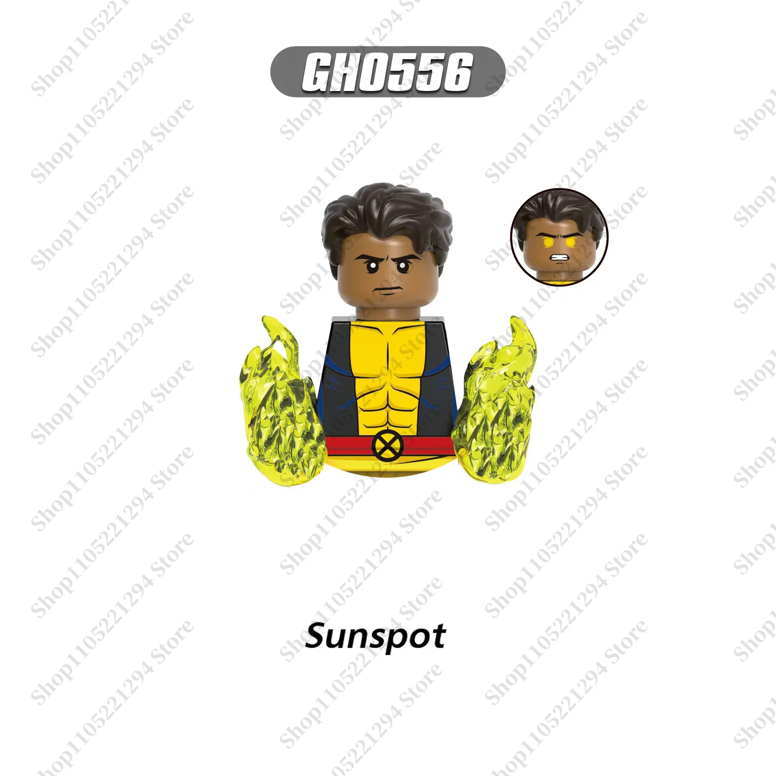 Marvel bouwstenen speelgoed MINI-baksteenspeelgoed Gambit Beast Storm Sabretooth Jubilee Monteer poppen speelgoed vakantiecadeaus - afbeelding 1
