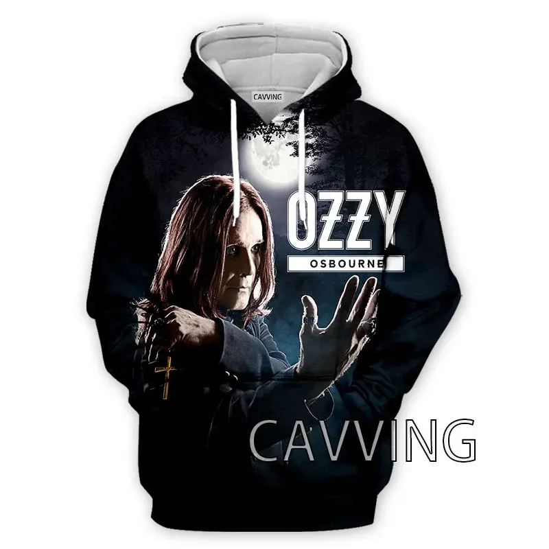 2024 Trendy models Fashion Women/Men's 3D Print  OZZY OSBOURNE  Hoodies Hooded Sweatshirts Harajuku Hoodie Sweatshirts Tops  H02