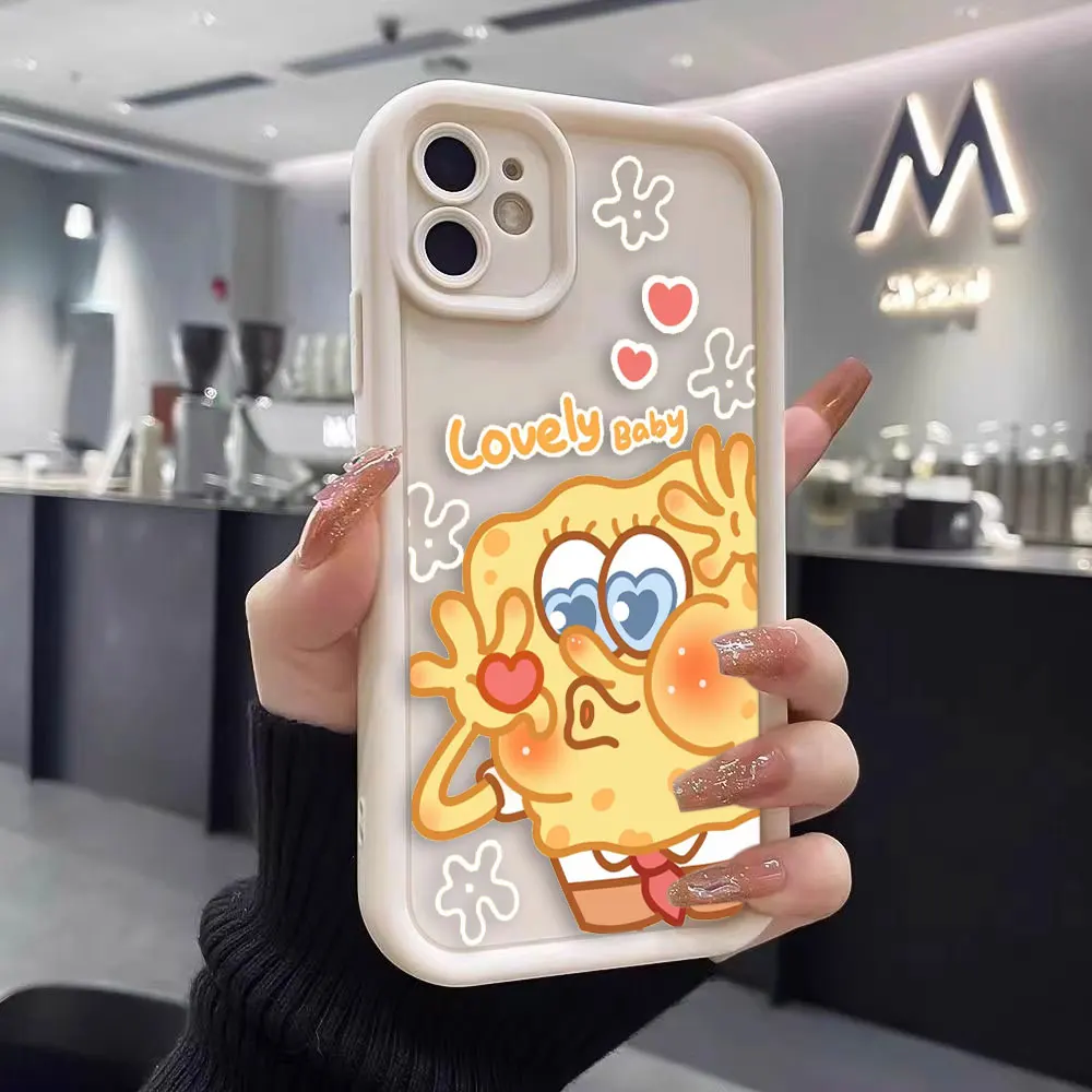 S-SpongeBob P-Patrick Star Luxtury Phone Case For HUAWEI MATE 20 30 40 20 30 40 50 NOVA 5I 7 7SE 10 10SE PRO Case Funda Shell image 6