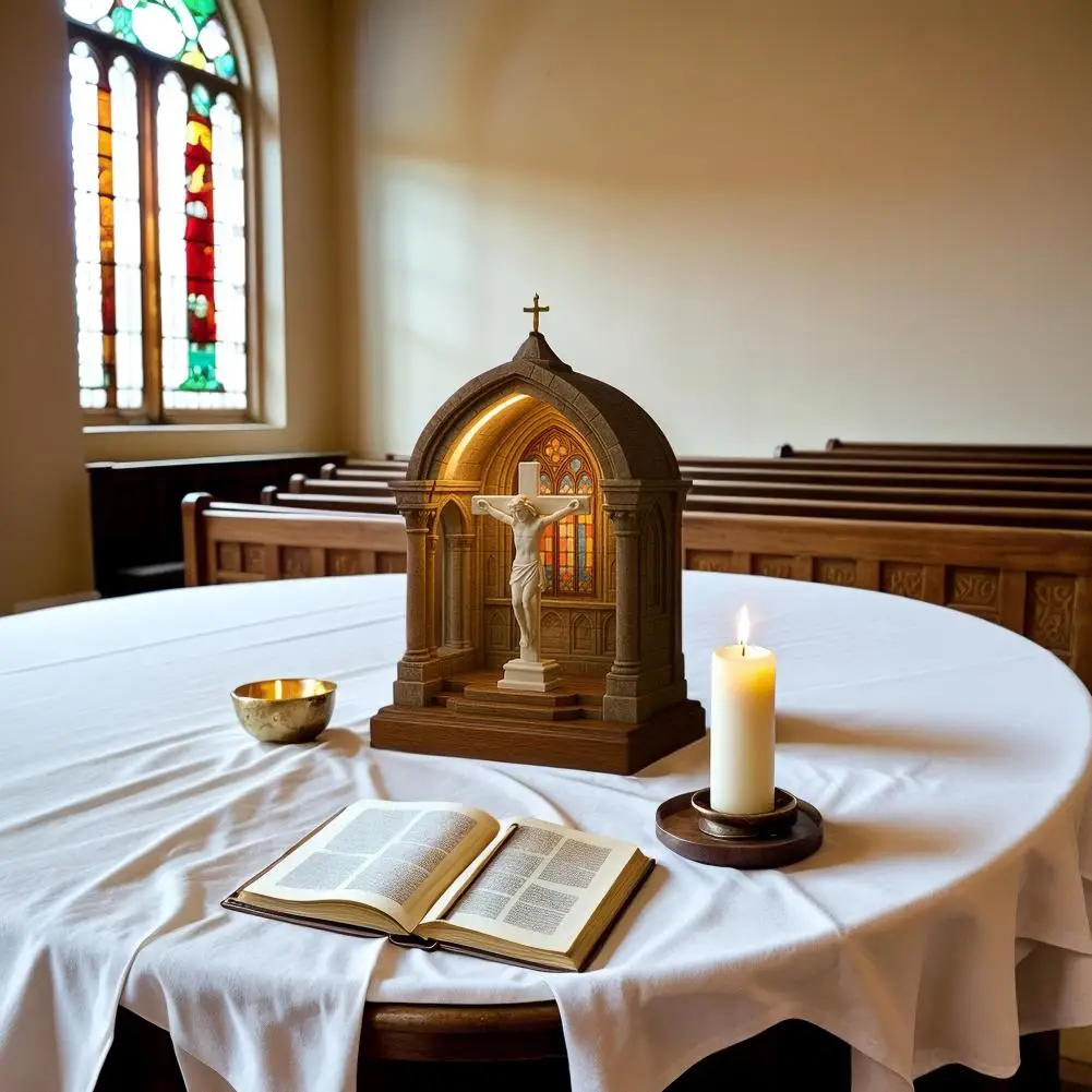 مريم العذراء الراتنج زخرفة الصمام ضوء ماري الكاثوليكية مريم آخر الأم مريم تمثال الفن مريم الديكور