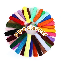 300 Pieces 21 Light Colors Pipe Cleaners Craft Supplies Chenille Stem Pipe Cleaners Bulk for Kids Creative DIY Project