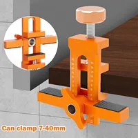 Cabinet Door Mounting Jig Quick Positioning Hole Opening Tool Adjustable Aluminum Alloy Cabinet Portable Cabinet Mount Locator