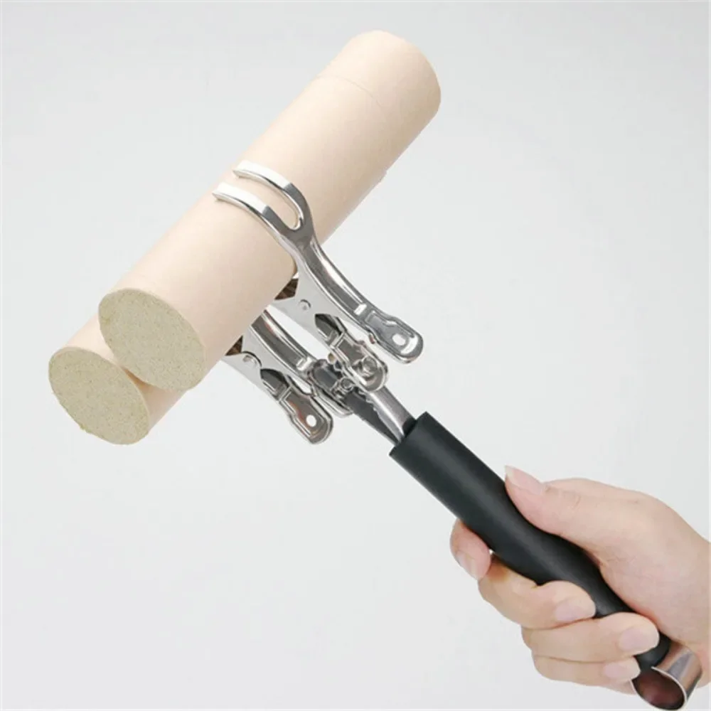 

Portable Hand-held Moxibustion Clamp Fixed Clamp Thunder Fire Moxibustion Stick Massage Health Treatment Tools Light Comfortable