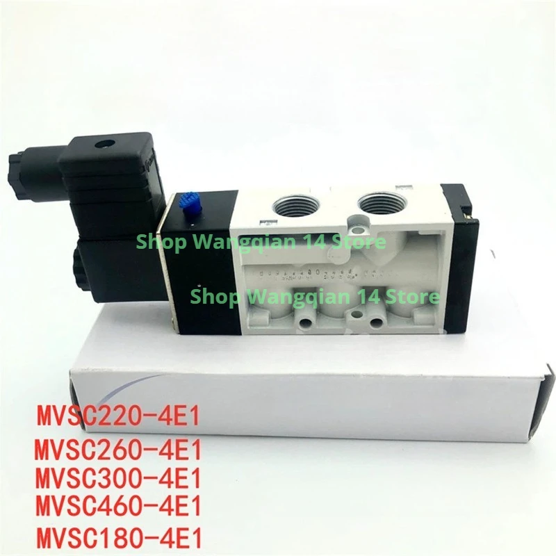 1pc MVSC Series Solenoid Valve 5 Way 2 Position Control Valve MVSC-220-4E1 MVSC-260-4E1 MVSC-300-4E1 MVSC-460-4E1 MVSC-180-4E1