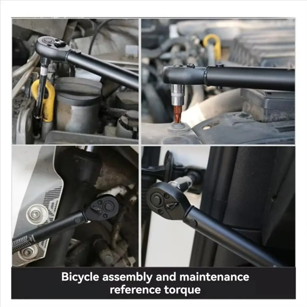 

2-24N.M Torque Wrench Square Drive 1/4” Drive Drive Torques Key Professional Grade Calibrate Pro Torque Wrench Mechanical Repair