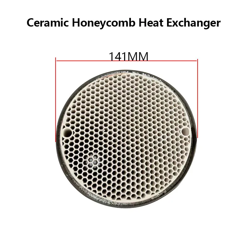 Universal Ceramic Heat Exchanger Core Equipped With Iron Rings Ceramic Honeycomb Thermal Accumulators Can be Customized