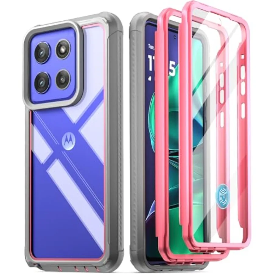 

Guardian Case for Motorola Moto G Stylus 5G 2025 [Screen Protector Works with Fingerprint ID] [20 FT Mil-Grade Drop Tested], Fu