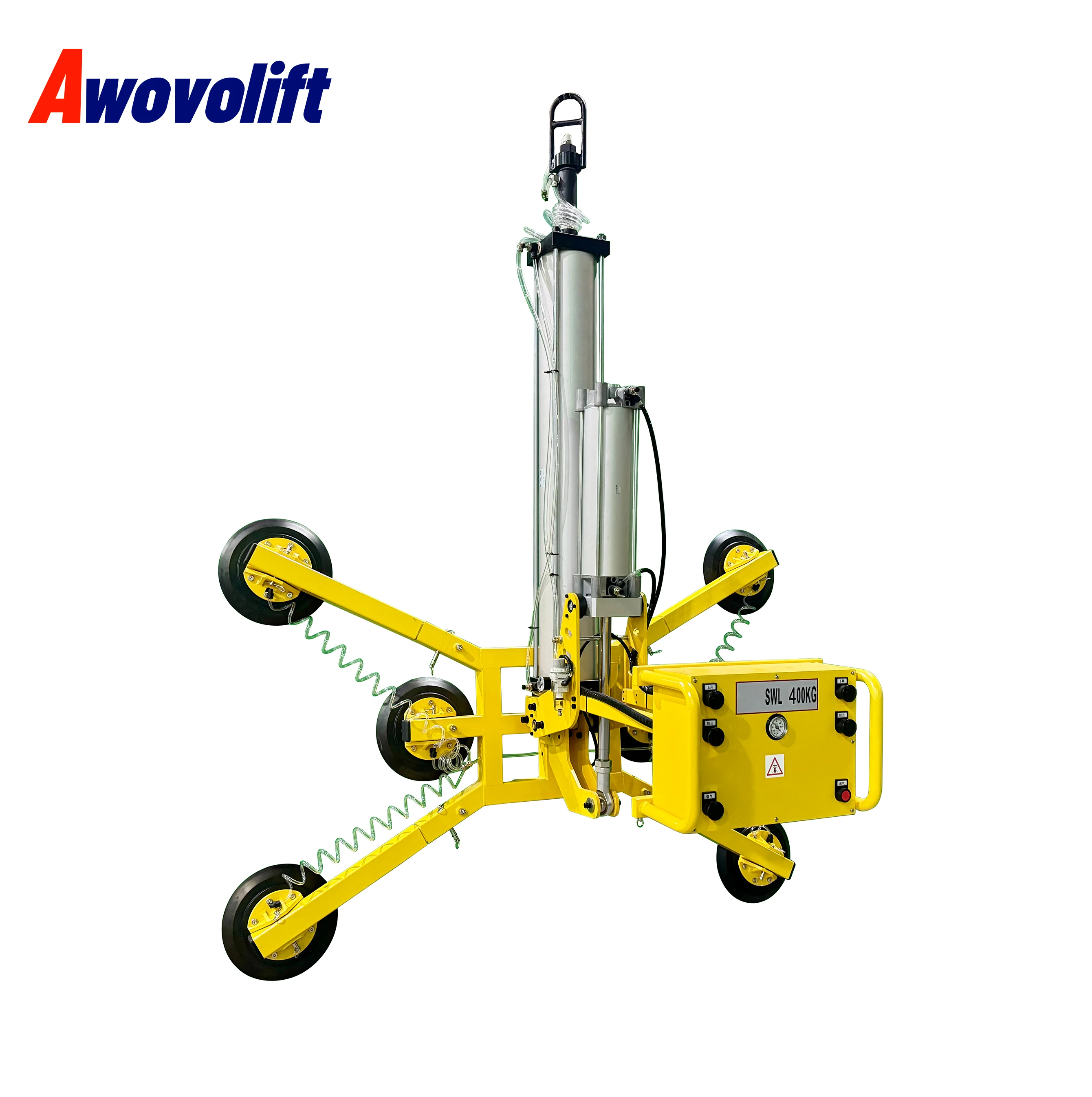 Awovolift  Pneumatic Vacuum Glass Moving Lifter Equipment CE Glass Lifting Machines Vacuum Slab Turn And Rotate Lifter