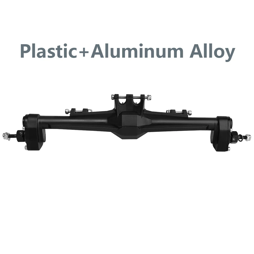 H10 Portal of Rechte As Kunststof + Messing of Aluminium Legering Voor- en Achteras Complete Assen voor Vanquish 1/10 RC Crawler Auto Upgrade